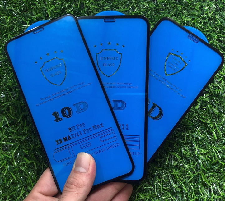 Kính cường lực 10D iphone 11 / iphone 11 pro / iphone 11 pro max loại xịn siêu chịu lực