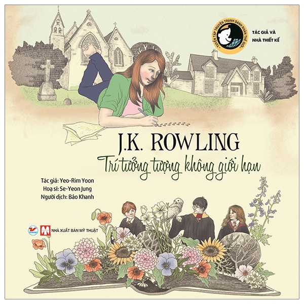 Fahasa - j.k. rowling - trí tưởng tượng không giới hạn - tuyển tập truyện tranh danh nhân thế giới