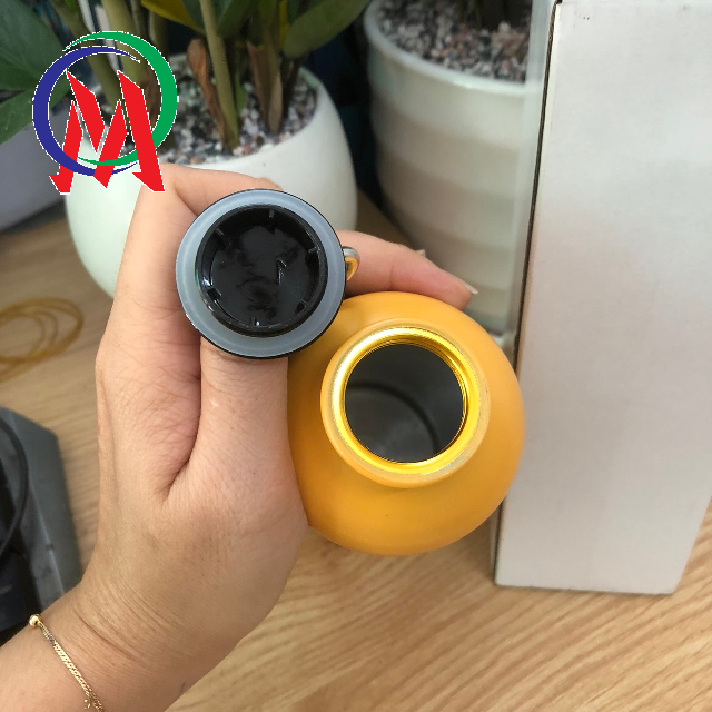 Bình nước giữ nhiệt hoạt hình nút bấm 500ml