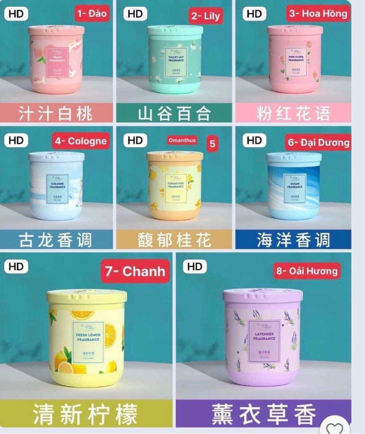 Sáp thơm khử mùi Thalo