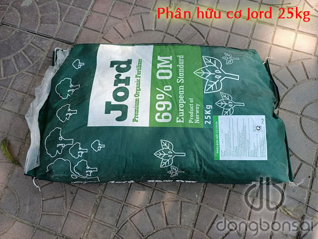 Phân hữu cơ Jord 25kg