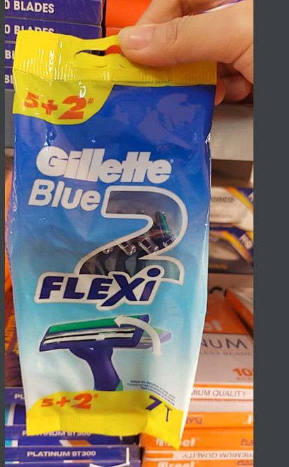 Dao Cạo Gillette Blue 2 Flexi Gói 7 Cái
