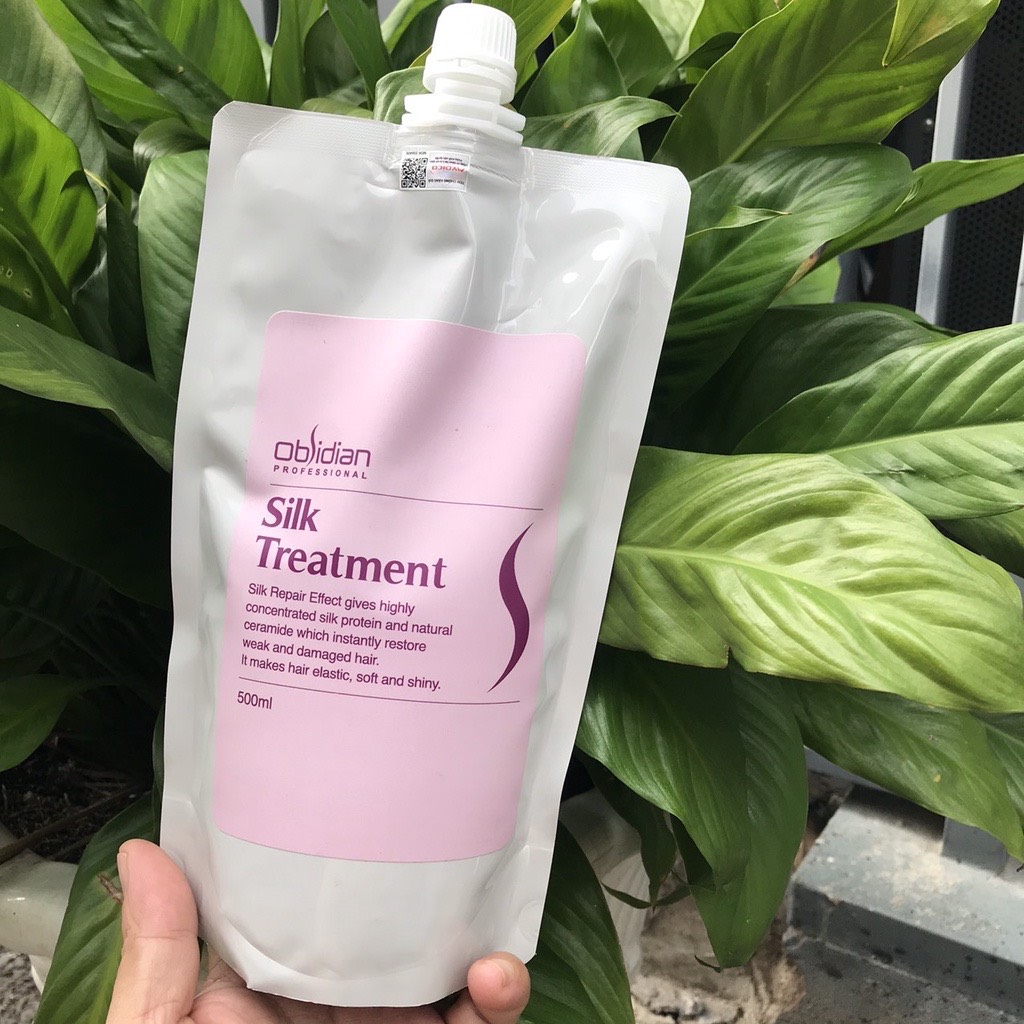 Hấp dầu dưỡng tóc siêu mềm mượt Obsidian Silk Treatment