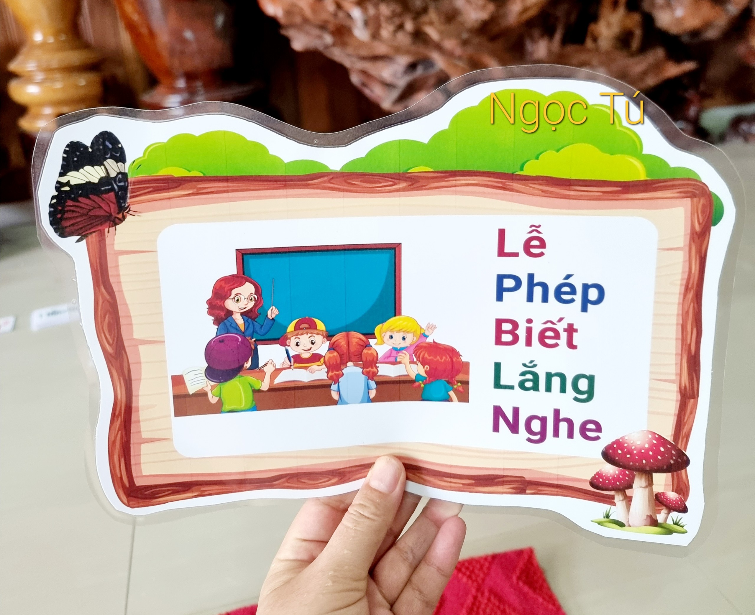 (Đồ dùng dạy học MCH) Nội quy lớp học (mẫu chim)
