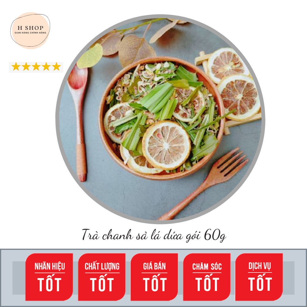 Tea Lemon citronella leaves pineapple package medium 60gr drinks increase resistance for translation-weight loss detox