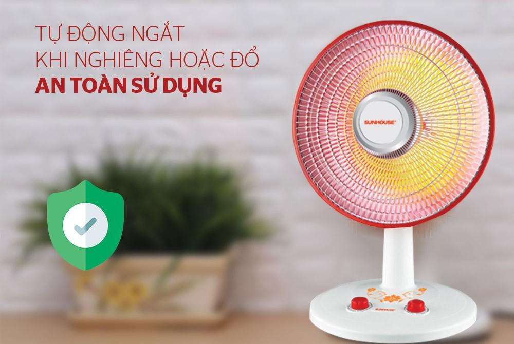 Quạt sưởi halogen SUNHOUSE SHD7005