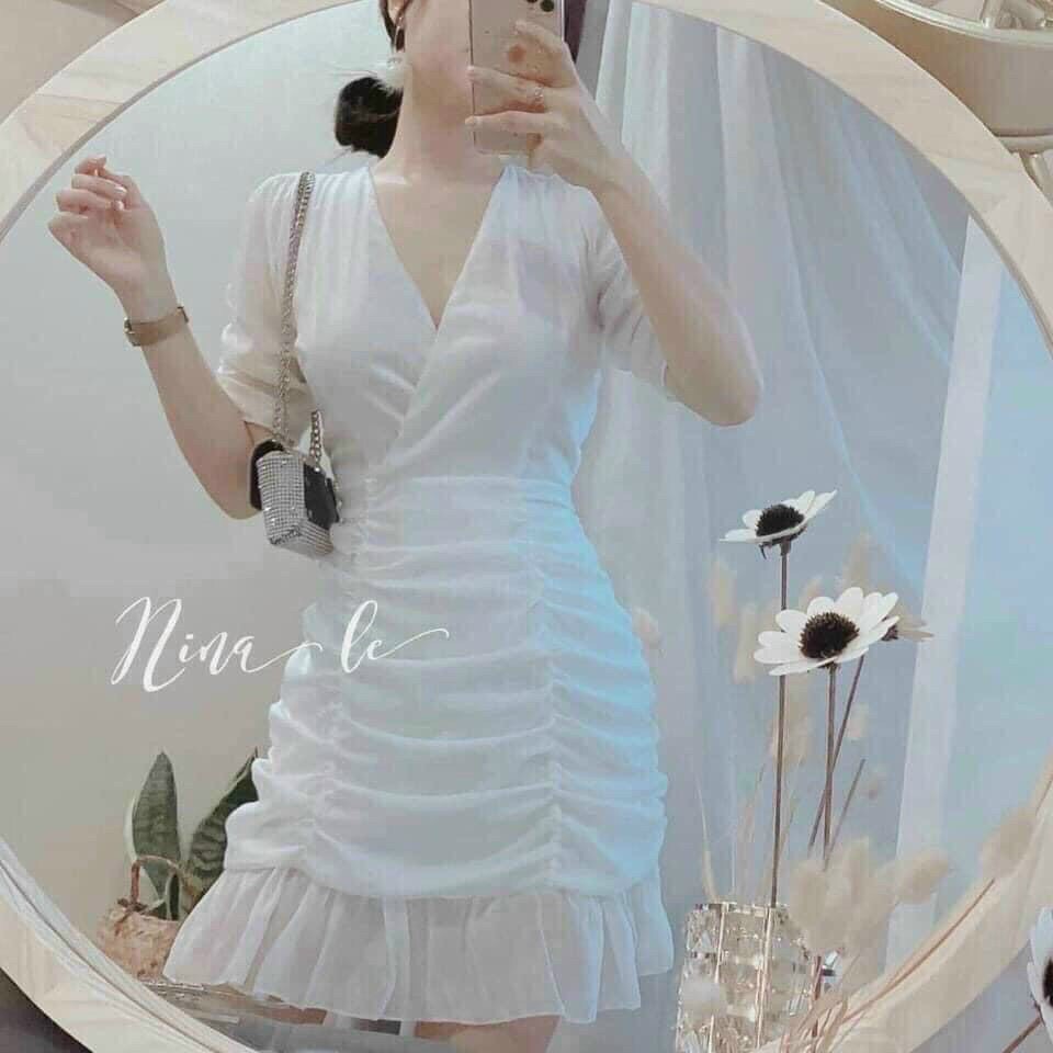 Đầm Nữ Chất Kate Mềm Ôm Body Sang Chảnh MTB