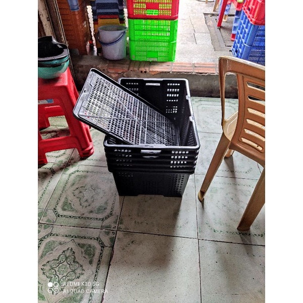 rỗ trái cây có nắp