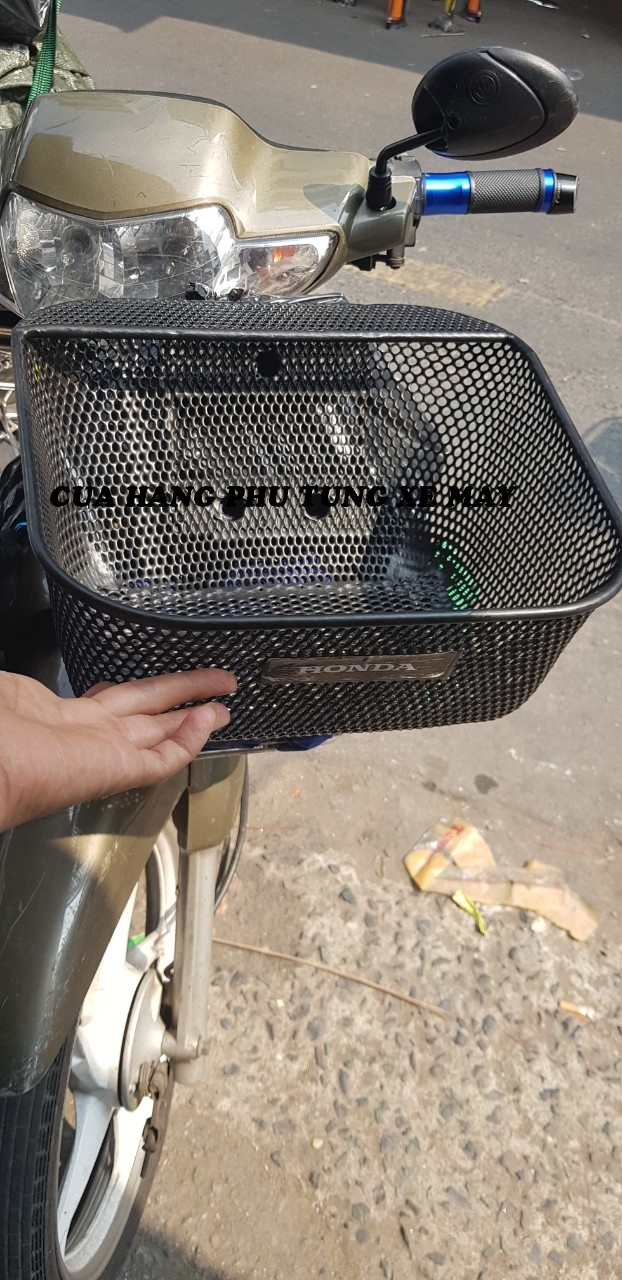 Rổ trước kiểu Wave thái cho xe Wave nhỏ/ Wave RS/ Wave A 2010 - 16