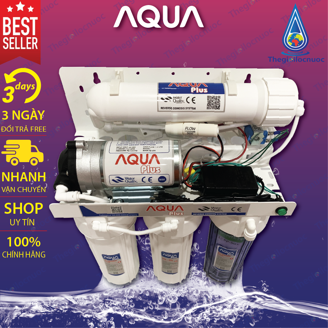 [HCM]Máy lọc nước Aqua 10 cấp không tủ chính hãng