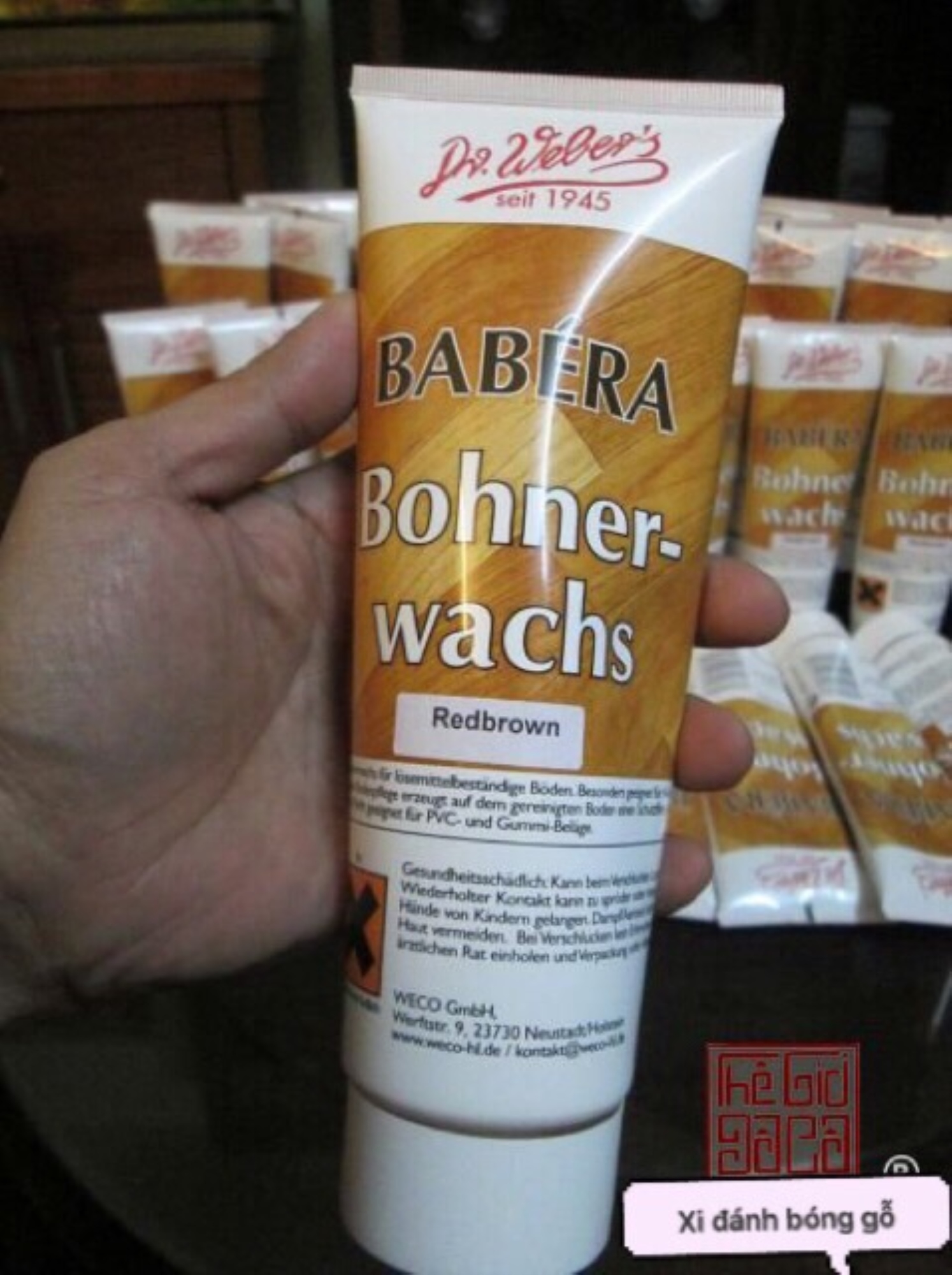 Xi đánh bóng gỗ Babéra (Nhập khẩu Đức)
