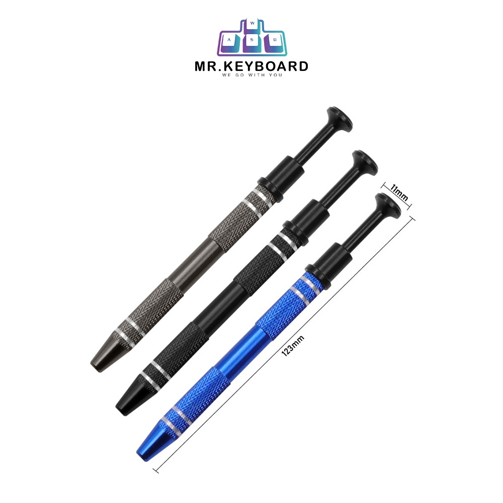 Nhíp 4 chân stem picker, gắp stem switch hỗ trợ lube switch
