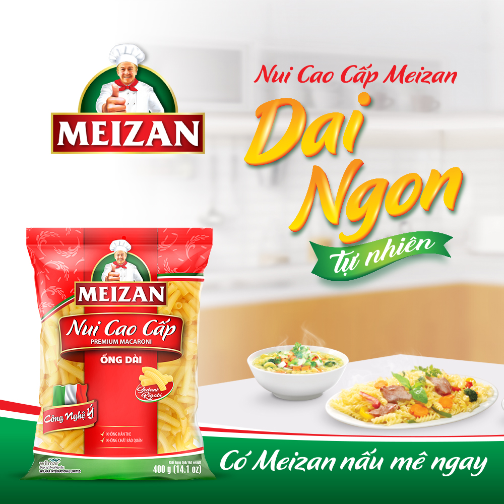 Nui cao cấp Meizan 400g