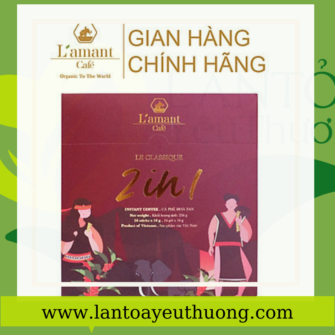 L’AMANT Café Hòa Tan 2IN1 Le Classicque