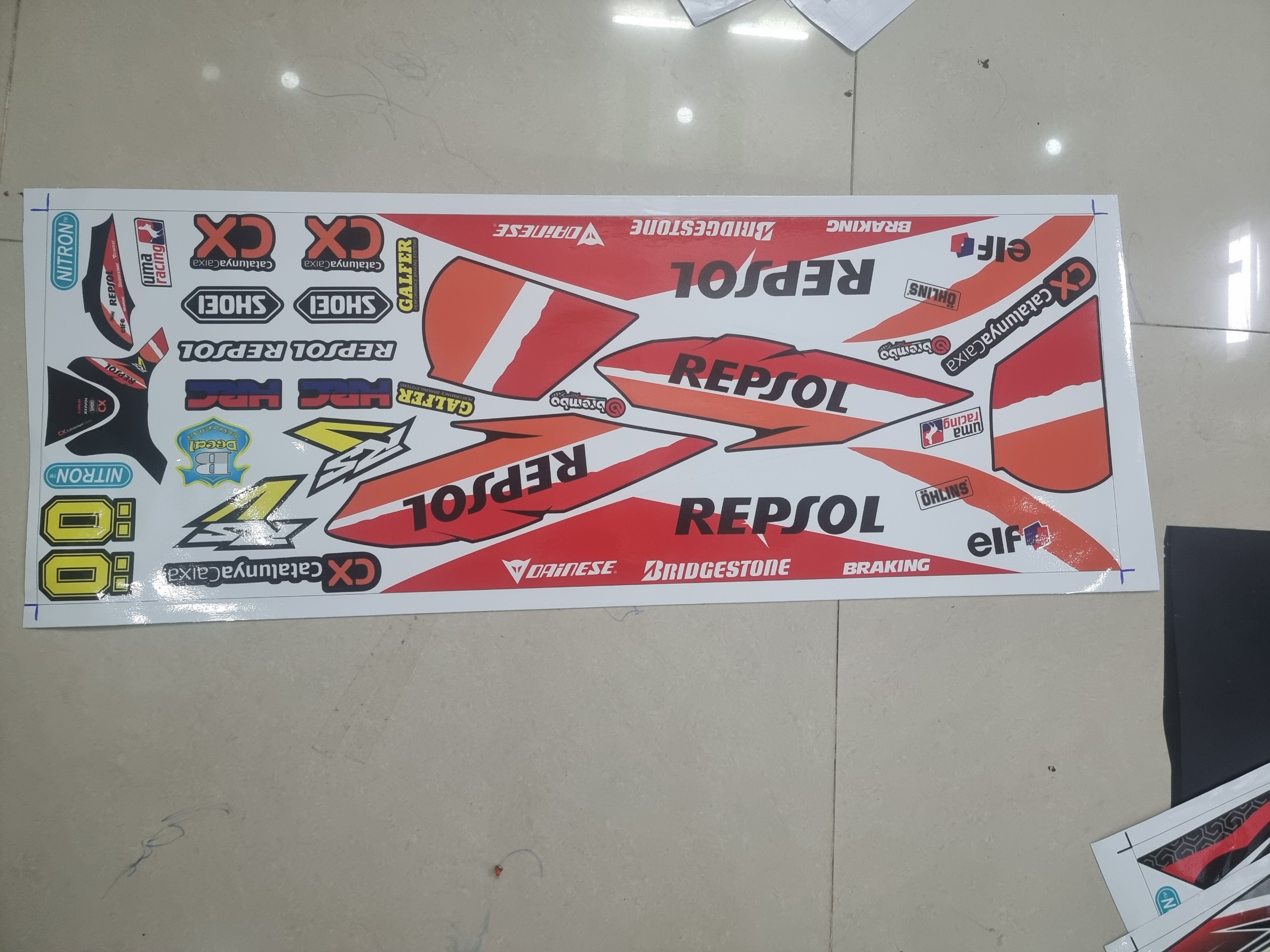Tem xe mio classico yamaha mẫu repsol