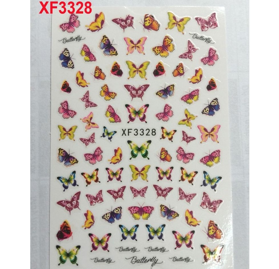 Sticker dán móng Trang Trí Chăm Sóc Móng Làm Nail Mi Shop HNnail