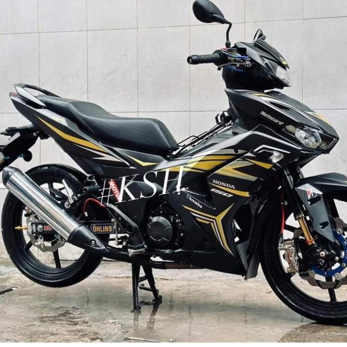 Tem rời winner x v3 dán xe đen mới 2023