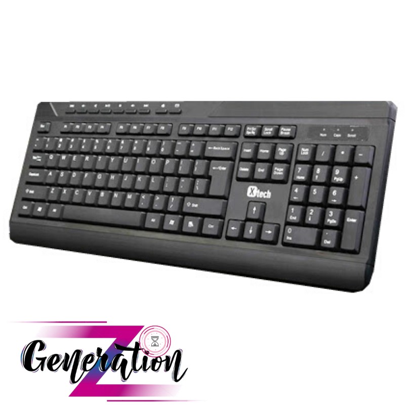 Bàn phím có dây x-tech k4246