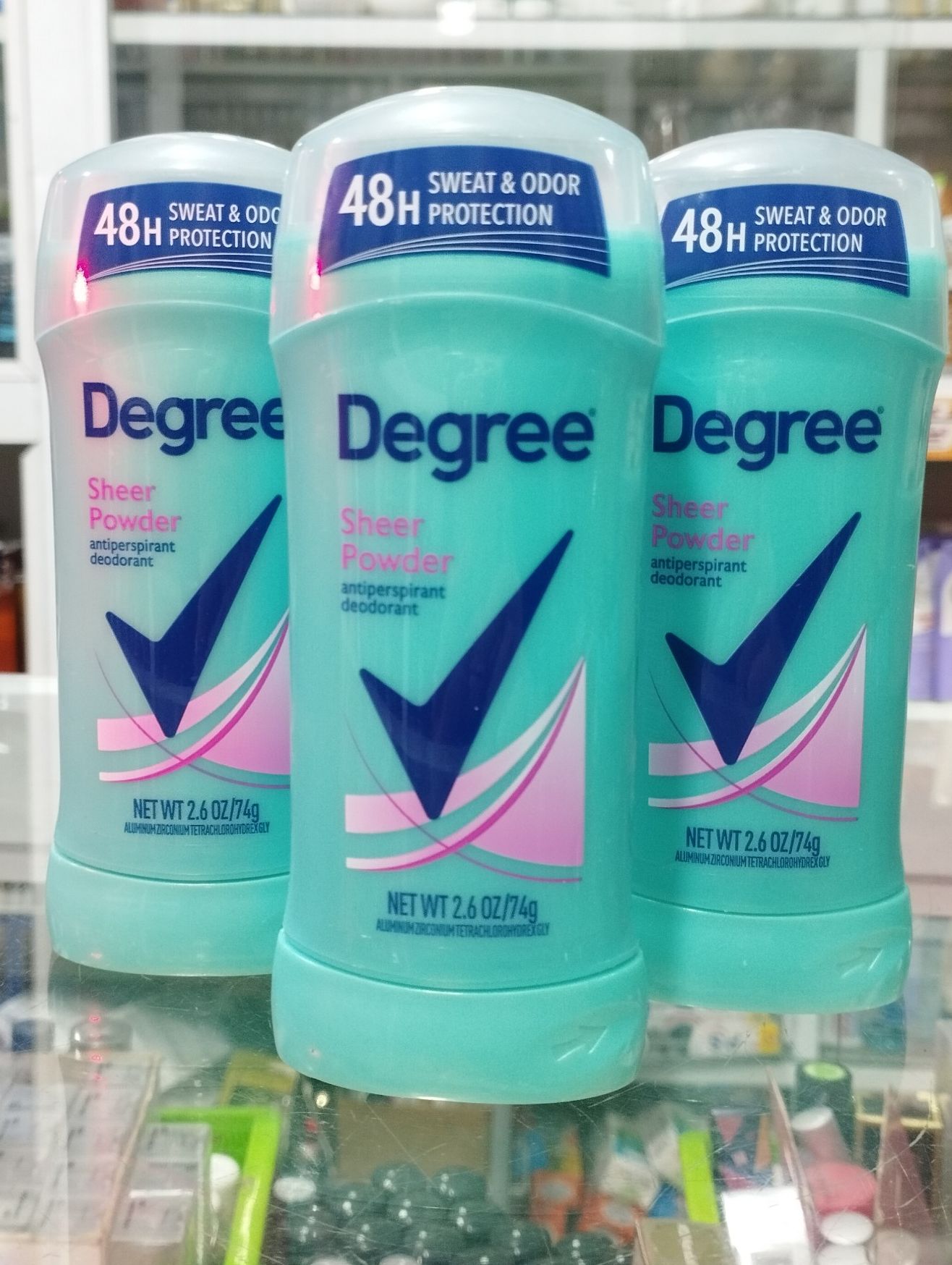 Lăn sáp khử mùi Degree Sheer Powder 74g