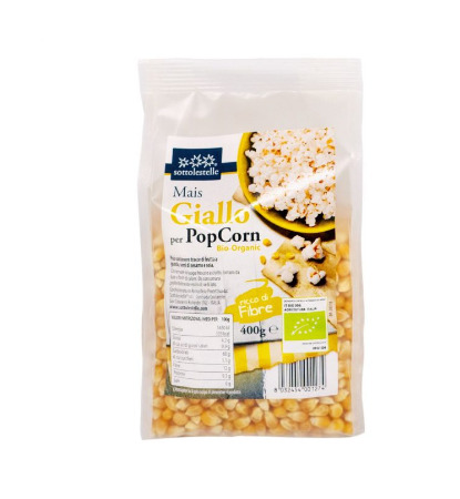 Hạt bỏng ngô vàng hữu cơ Sottolestelle 400g