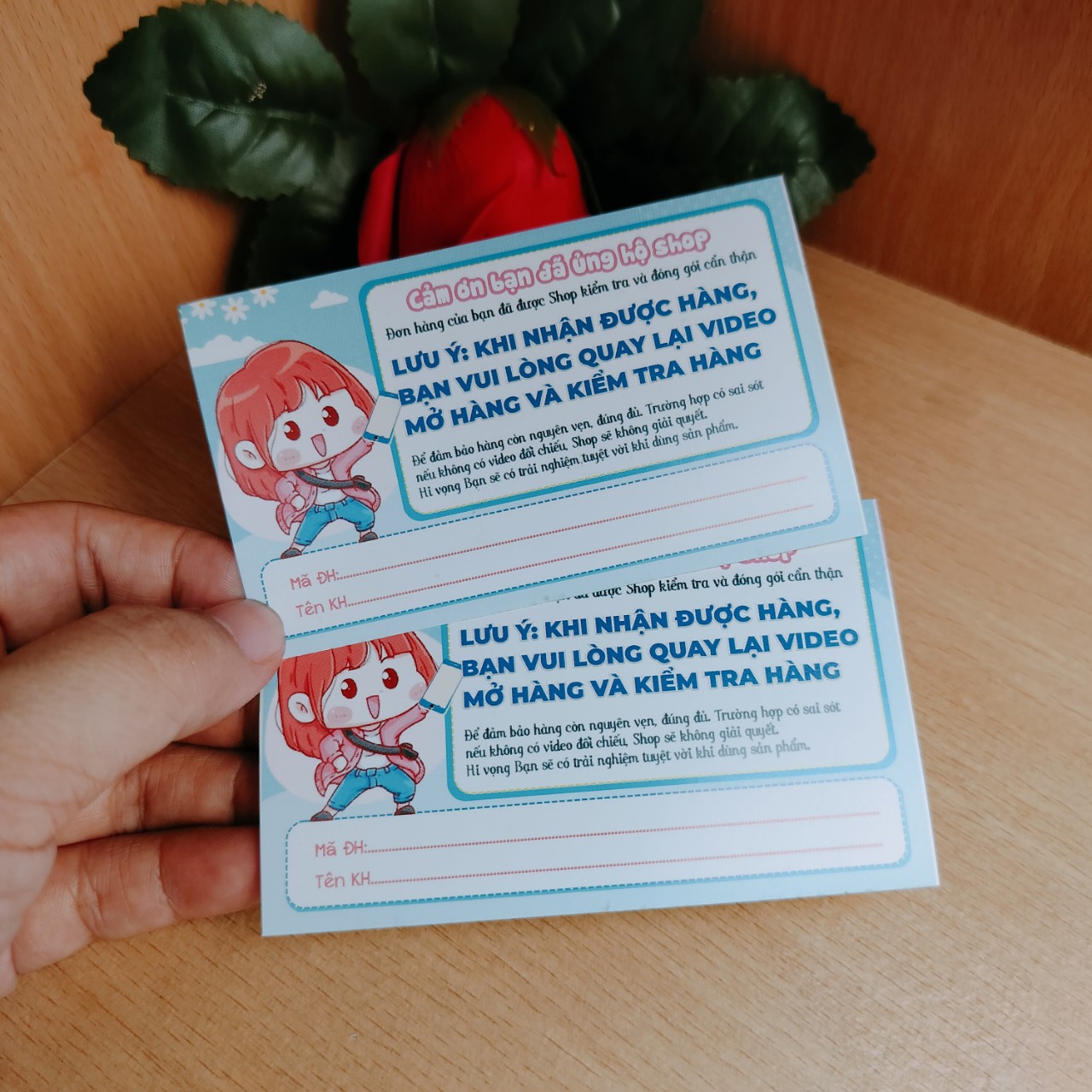 combo 100 Tem dán cảm ơn shipper, NHÃN CÁM ƠN SHIPPER-MẪU 8