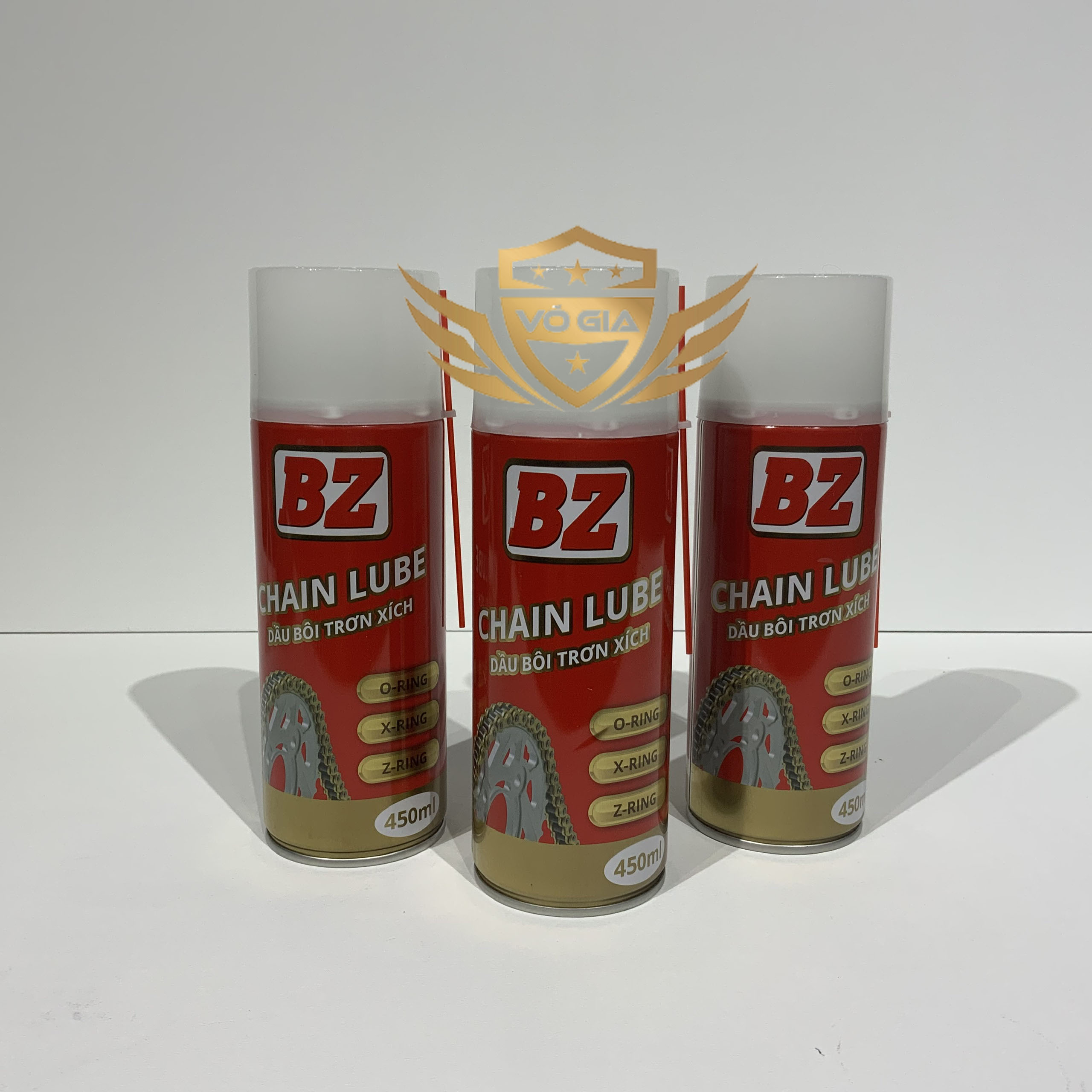 Chai xịt dưỡng sên bz chain lube 450ml