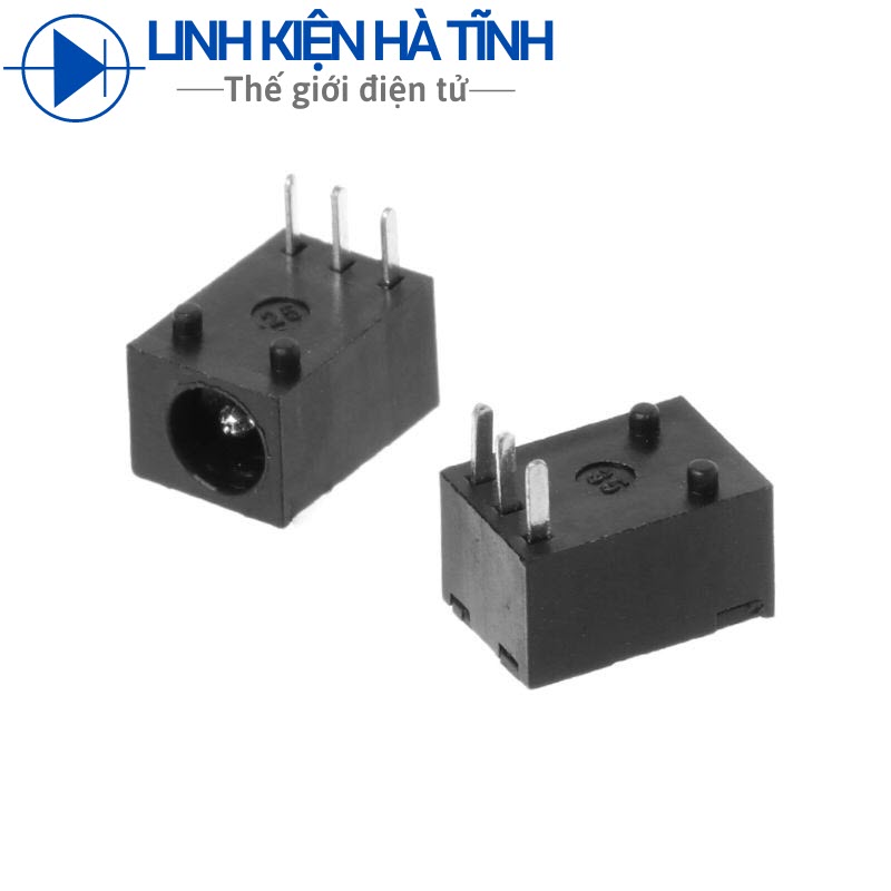 20 đầu jack dc cái jack nguồn dc cái 3.5x1.3mm