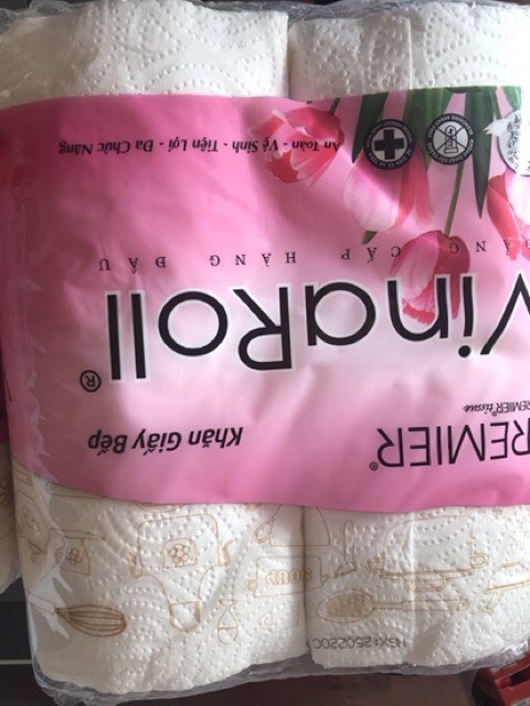 Khăn giấy bếp Vinaroll ( 2 cuộn/1 cặp