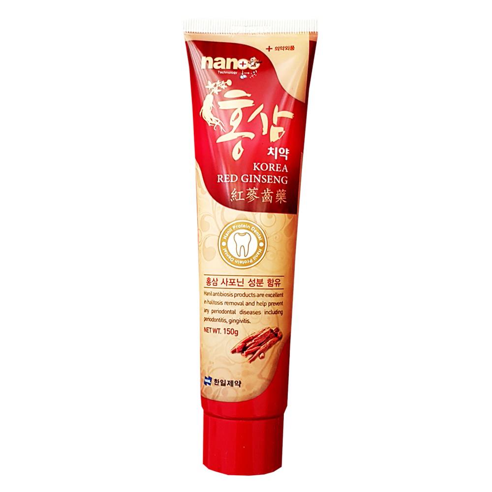 [HCM]Kem Đánh Răng Hồng Sâm Nano Korea (Hộp 150g)