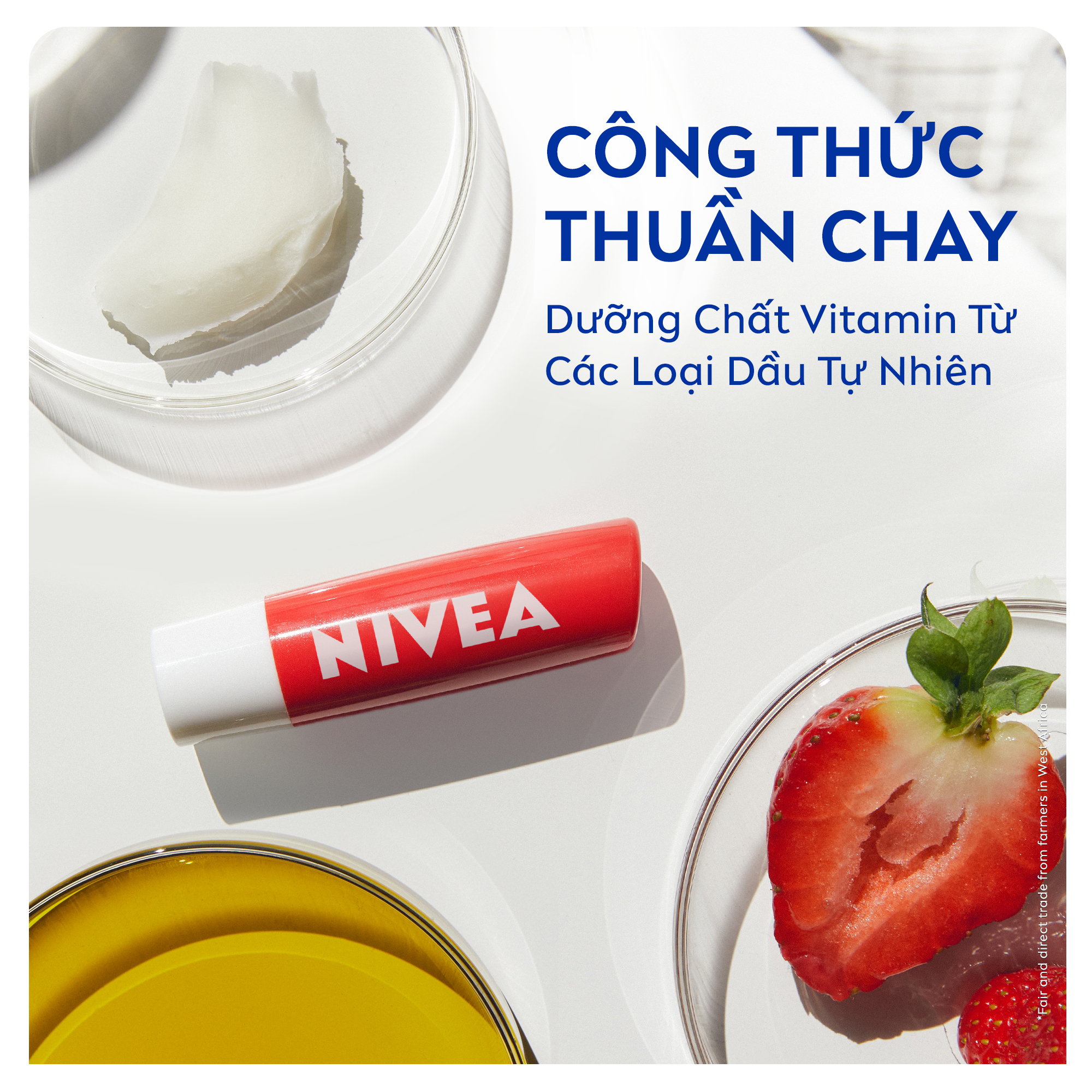Son Dưỡng Môi NIVEA Không Dầu Khoáng (4.8 g)