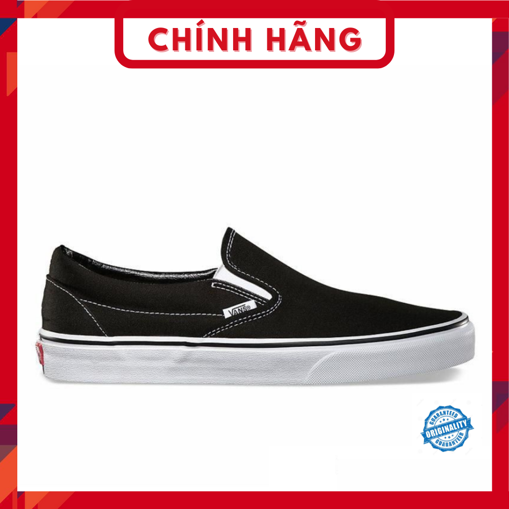 Vans Slip on Classic Black White