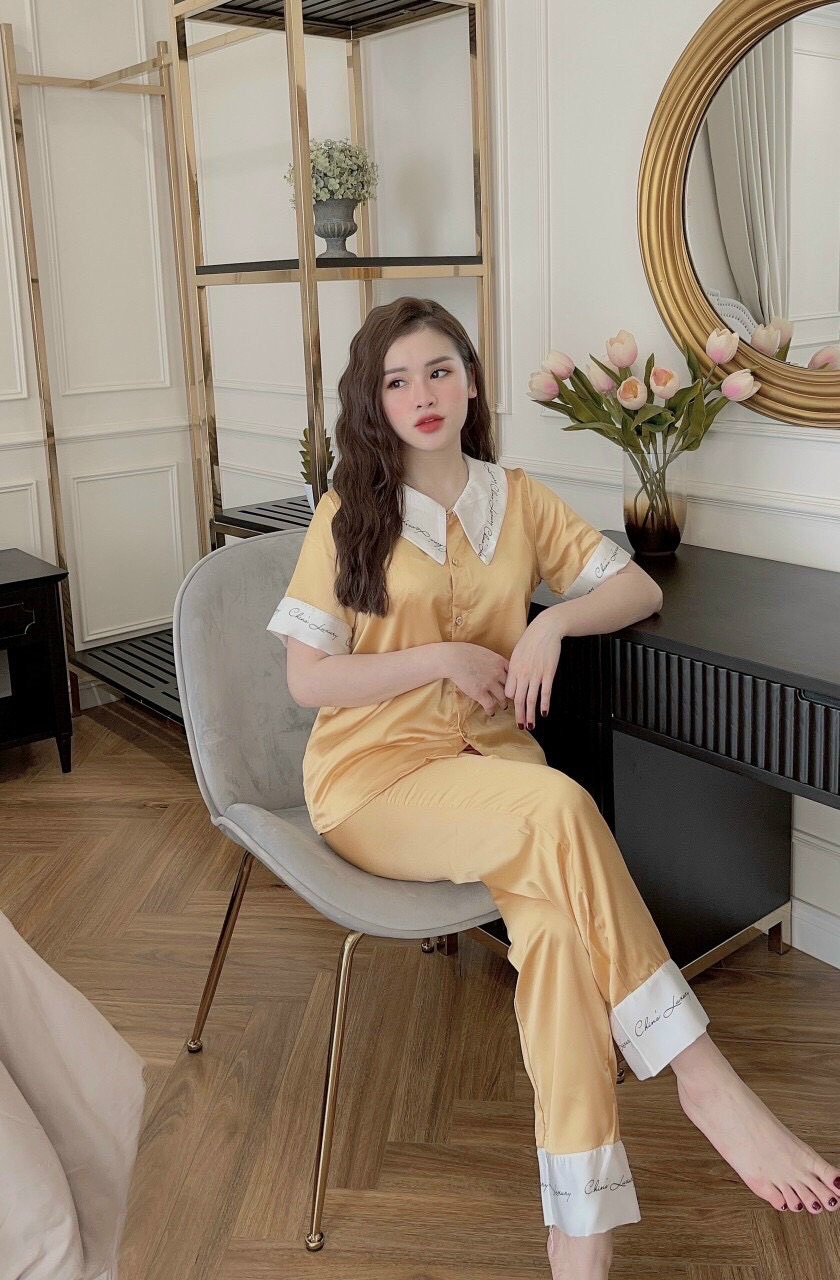 Đồ ngủ satin, Đồ ngủ Lụa, Đồ bộ pijama lụa cao cấp
