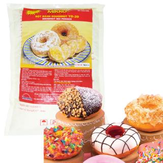 Bột bánh Doughnut Mikko 1kg Date mới, HSD 6 đến 12 tháng thumbnail