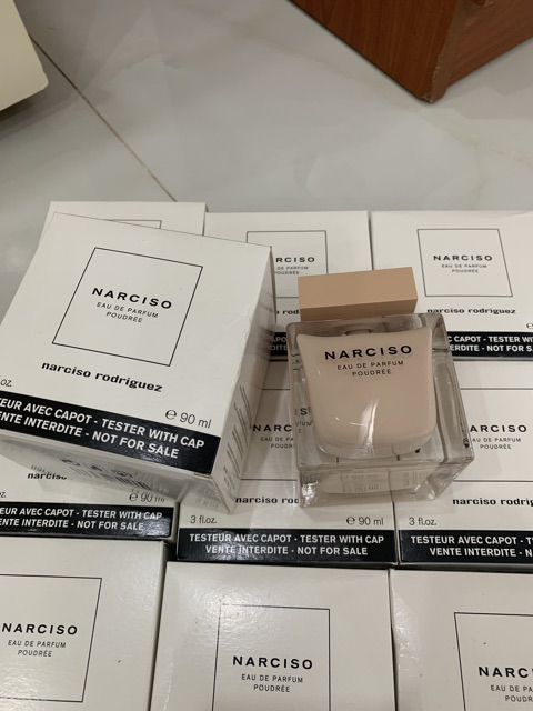 Nước hoa hoa narciso poudree edp 90ml tester (như hình)