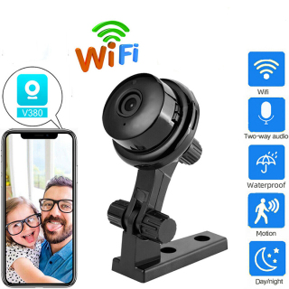 Camera giám sát WIFI Mini V-380 PRO, đàm thoại 2 chiều, hỗ trợ hồng ngoại thumbnail