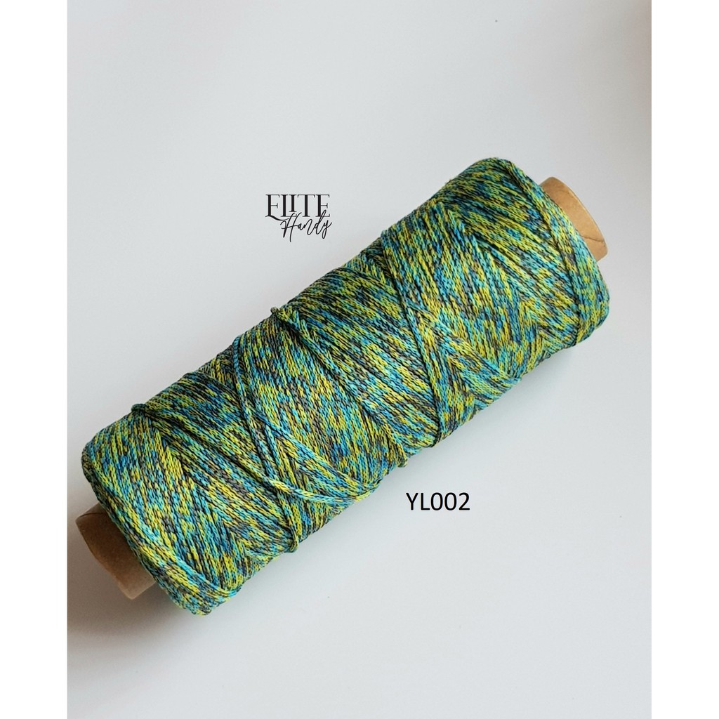 SỢI DỆT LOANG - MÓC TÚI & NÓN (BẢNG MÀU 1 : TỪ MÀU 01 - 12)