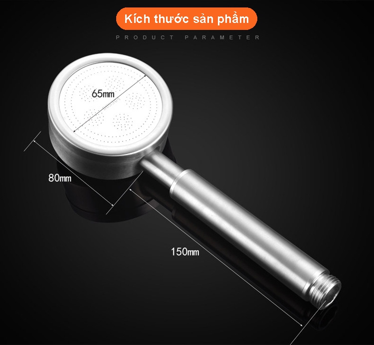 Vòi sen tăng áp inox 304