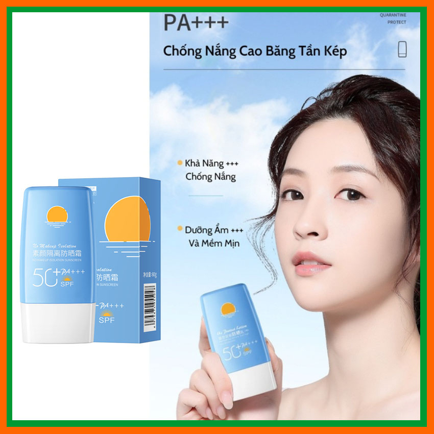 Kem chống nắng nâng tông trắng da chống nước HUNMUI bảo vệ da với SPF ...