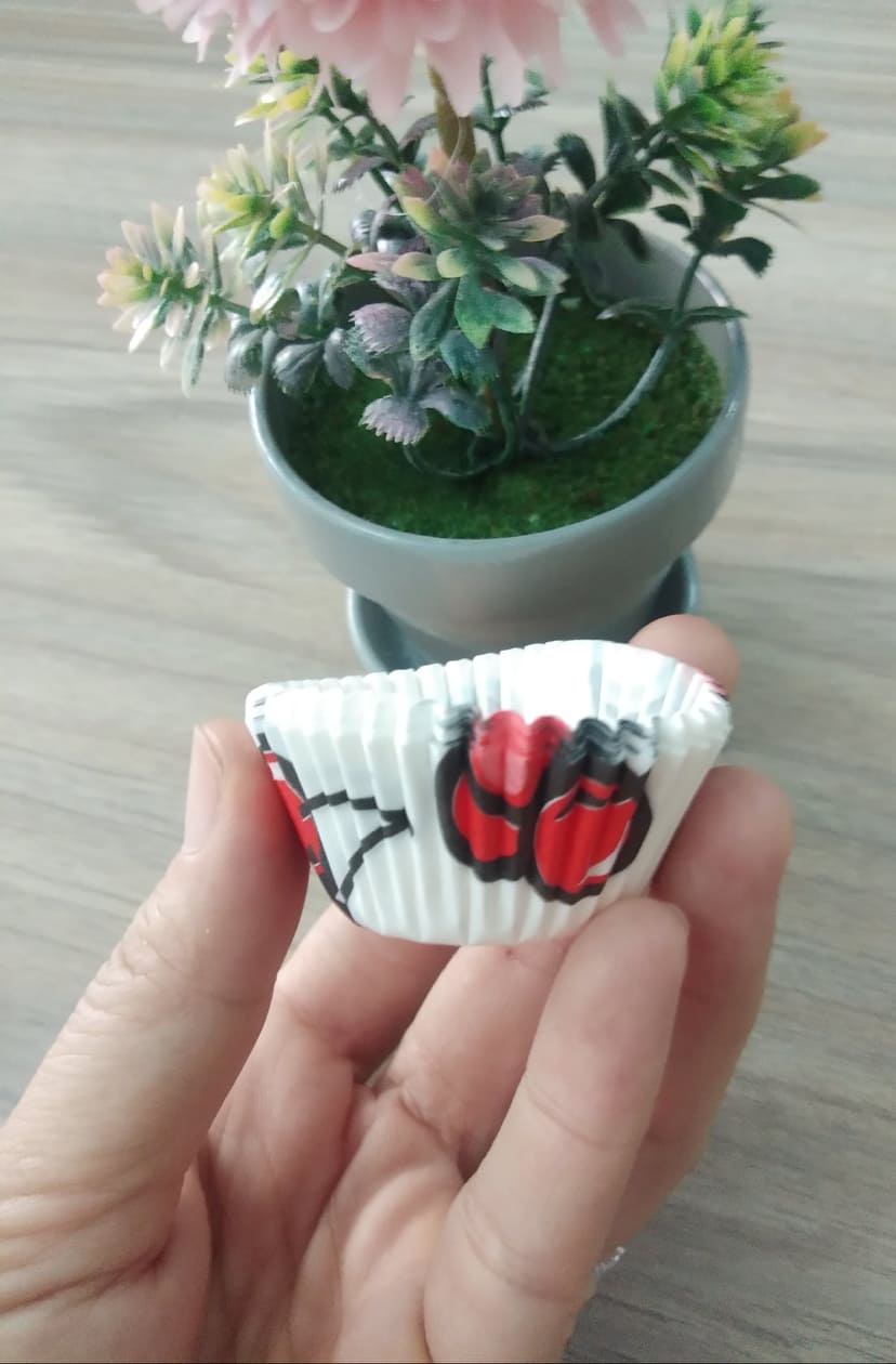 Bộ 1000 Chén giấy Cupcake Bông 7.5 CM