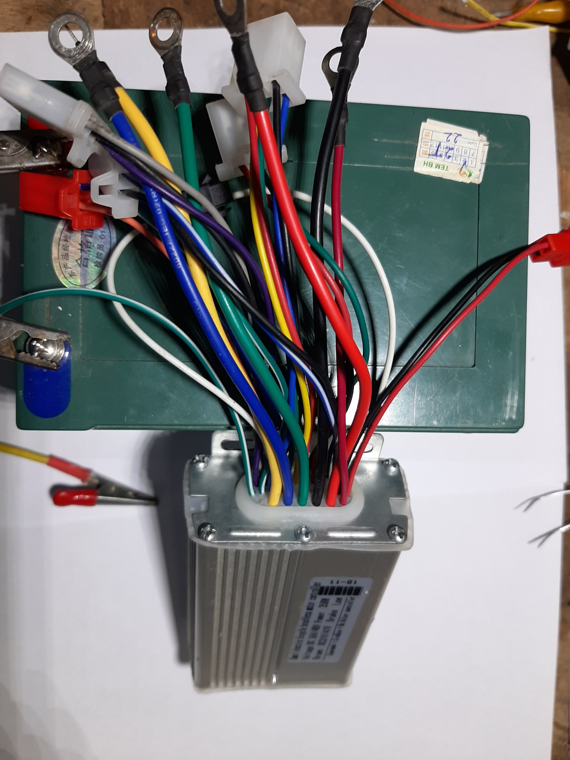 Mạch điều tốc Động cơ 3 Pha  BLDC 12V-250/350w ( BLDC motor speed regulator 12V250w/350w)