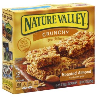 Bánh Granola Nature Valley -Roasted Almond 253gr- 6 gói-12 thanh thumbnail