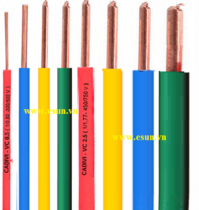 [HCM]Dây Điện Đơn Cadivi 1.5 vs 2.5