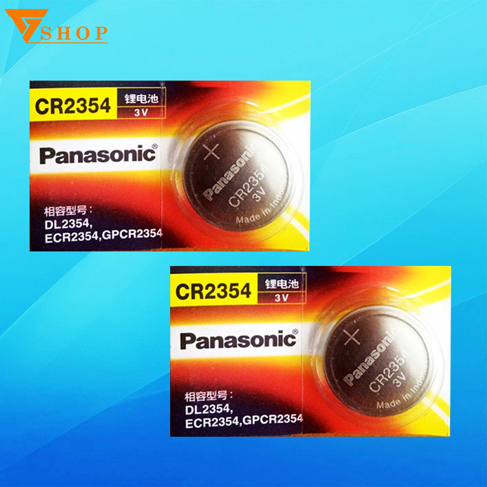 2 viên pin CR2354 panasonic 3v, Pin lithium CR2354