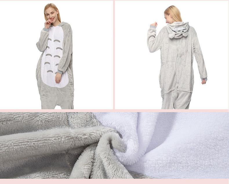 Bộ Đồ Thú Pijama Totoro Người Lớn, Trẻ Con