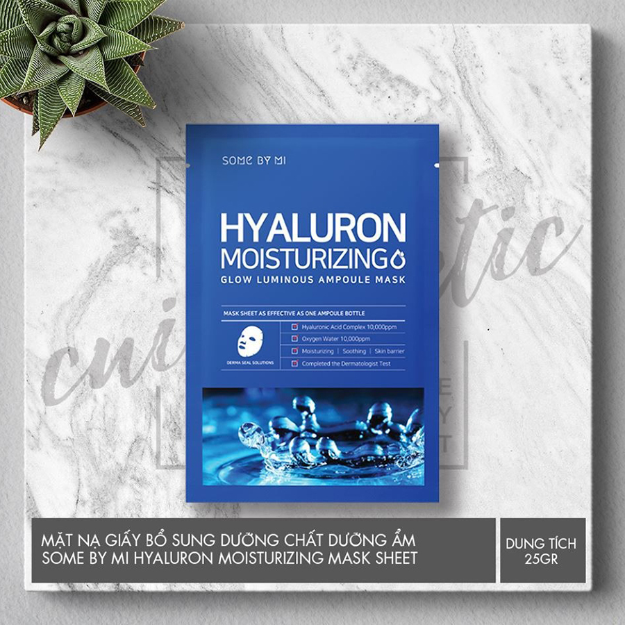 Mặt nạ cấp nước Some By Mi Hyaluron Moisturizing Sheet Mask 25g