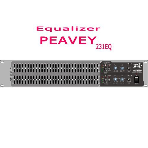 lọc xì peavey 231eq -tặng dây canon