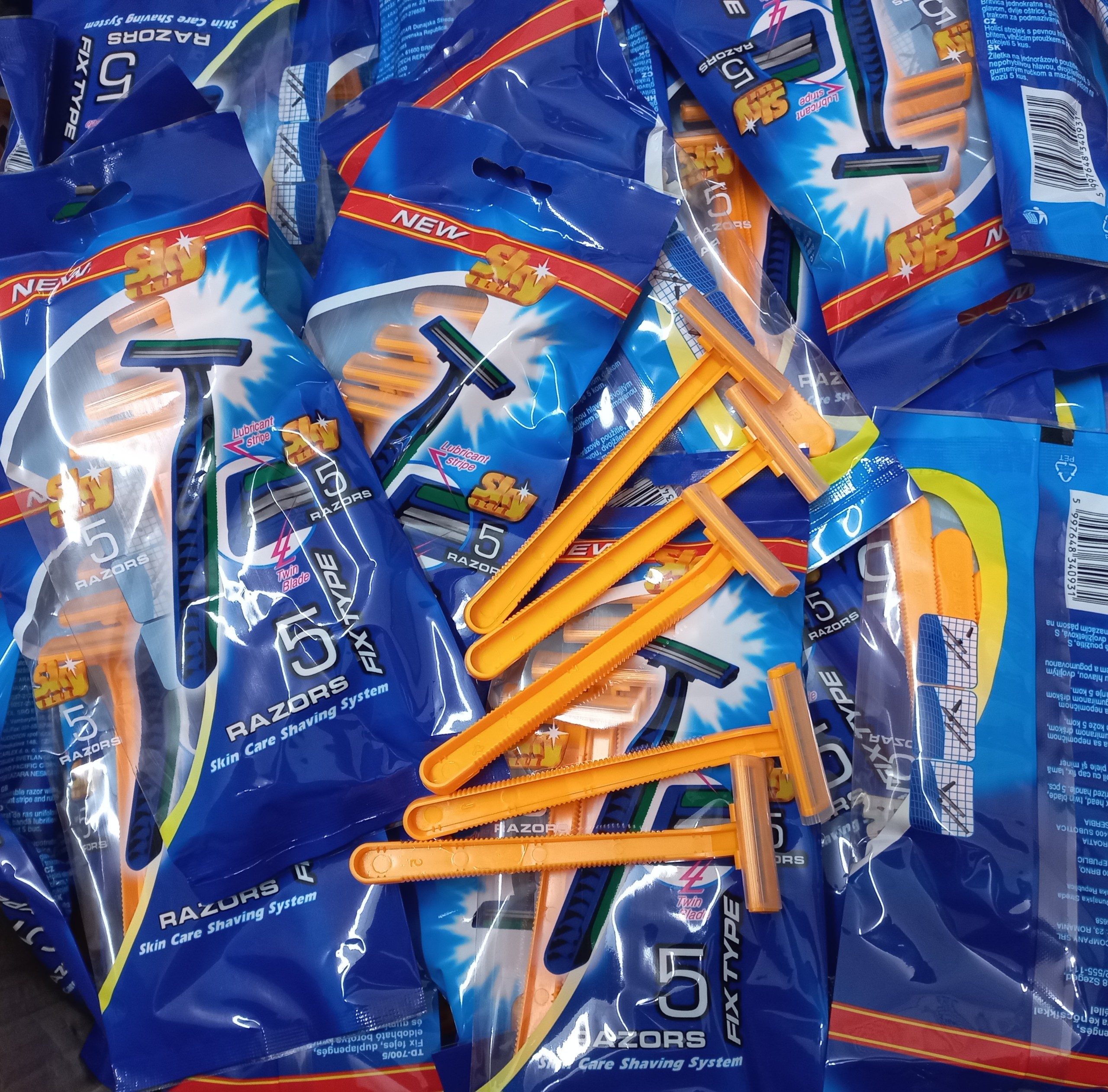 [Bịch 5 cây] Dao cạo râu Razors 2 lưỡi tiện dụng