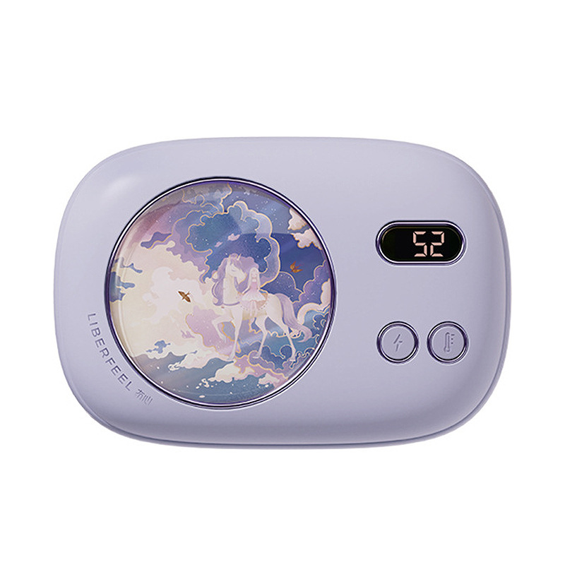 Máy sưởi ấm mini cầm tay Liberfeel made by Xiaomi kiêm sạc dự phòng ( Món quà noel ý nghĩa  , hàng nhập khẩu chính hãng) dung lượng cao 10.000mah