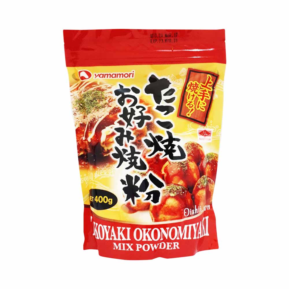 Bột làm bánh Takoyaki Okonomiyaki Mix powder 400g