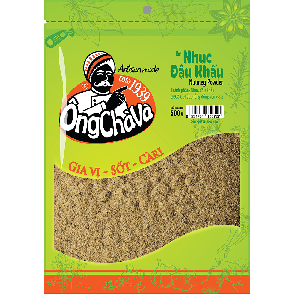 Ong Cha Va Nutmeg Powder 500gr